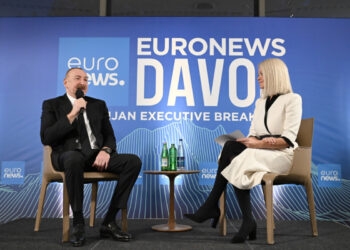 Prezident İlham Əliyev Davosda “Euronews”a müsahibə verib – FOTO – YENİLƏNİB