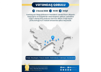 Baş prokuror İmişlidə vətəndaşları qəbul edəcək