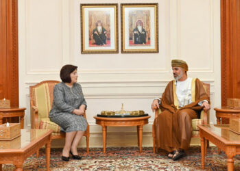 Sahibə Qafarova Oman Şura Məclisinin sədri ilə görüşüb