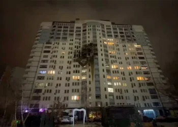 Rusiyanın Kiyevə hava hücumu nəticəsində Ukrayna Ali Radasının kommunal sistemi dağıdılıb