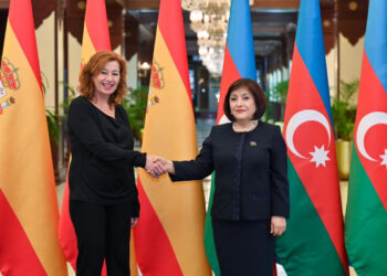 Milli Məclis və İspaniya Krallığı Deputatlar Konqresinin sədrlərinin görüşü olub