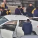 Bakıda taksi körpünün üzərində olan beton arakəsməyə çırpılıb, xəsarət alanlar var