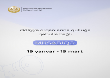 Ədliyyə Nazirliyi qulluğa qəbulla bağlı açıq müsabiqə elan edib