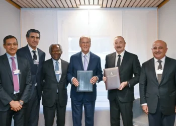 İlham Əliyev Davosda “BlackRock” və “Global Infrastructure Partners”in rəsmiləri ilə görüşüb