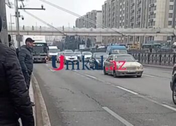Bu yolda avtobus zolağı ləğv edildi – VİDEO