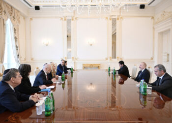 Prezident Betsi Berns Kornu qəbul etdi – Foto