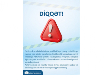 Pirəkəşkül və Ağdərədə istifadəyə yararsız döyüş sursatları məhv ediləcək