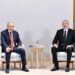 Azərbaycan Prezidenti İlham Əliyevin Əbu-Dabidə Ermənistanın Baş naziri ilə geniş tərkibdə görüşü keçirilir – FOTO