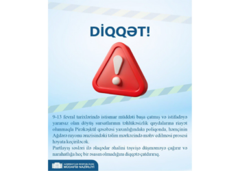 Pirəkəşkül və Ağdərədə istifadəyə yararsız döyüş sursatları məhv ediləcək