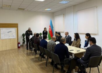 FHN-in Bakı Regional Mərkəzi mülki müdafiə məşqləri keçirib