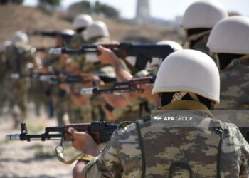 Ötən il Azərbaycan hərbçiləri 15 ikitərəfli və çoxtərəfli beynəlxalq təlimlərdə iştirak edib