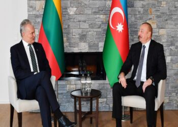 Prezident İlham Əliyev litvalı həmkarını təbrik edib