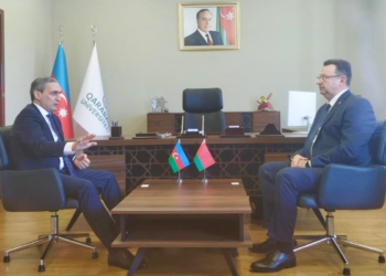Belarus səfiri Qarabağ Universitetində olub