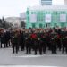 Səfərbərlik Xidmətinin rəhbərliyi Xocalı soyqırımı abidəsini ziyarət edib