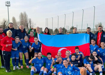 Qadınlardan ibarət Azərbaycan millisi Özbəkistanı məğlub etdi