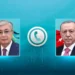 Tokayev Ərdoğanla qarşıdakı səfərləri müzakirə edib