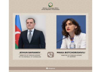 Ceyhun Bayramovla Gürcüstanın xarici işlər naziri arasında telefon danışığı olub