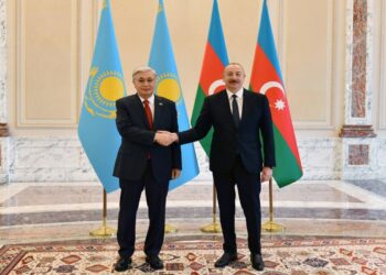 Prezident İlham Əliyev Kasım-Jomart Tokayevə Azərbaycana dəstəyinə görə təşəkkür edib