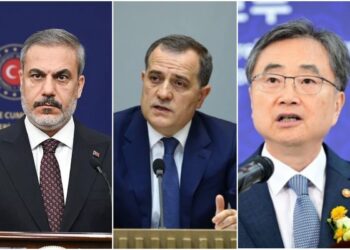Hakan Fidan Azərbaycan və Cənubi Koreyan XİN başçıları ilə regionda gərginliyin azaldılması üçün mümkün addımları müzakirə edib