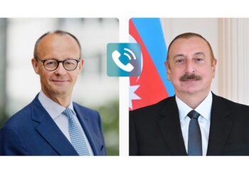 Prezident İlham Əliyevlə Fridrix Merts arasında telefon danışığı olub