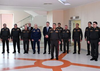 MN rəhbərliyi hərbi hospitalda olub