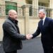 Prezident İlham Əliyev Gürcüstanın Azərbaycandakı səfirliyində olub, başsağlığı verib