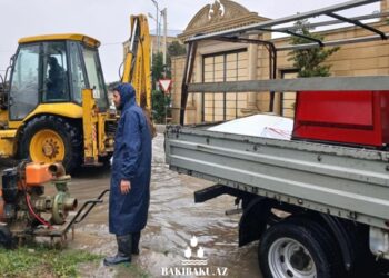 Bakıda yağşla bağlı bəzi yaşayış məkanlarının sakinləri otellərə yerləşdirilib