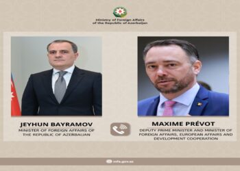 Ceyhun Bayramov Belçika XİN rəhbəri ilə Ermənistanla normallaşma prosesini müzakirə edib