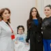 Leyla Əliyeva Bakıda Uşaq Klinik Xəstəxanasını ziyarət edib
