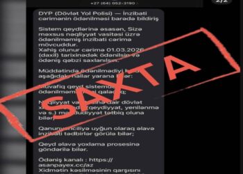DYP vətəndaşlara müraciət edib