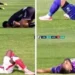 Oyun zamanı futbolçular huşunu itirdi