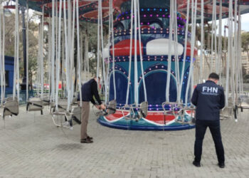 FHN bayram günləri ilə əlaqədar attraksionlara nəzarəti gücləndirdi – FOTO