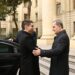 Ceyhun Bayramov Moldova xarici işlər nazirini qarşılayıb