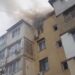 Bakıda yaşayış binasında yanğın baş verib – VİDEO