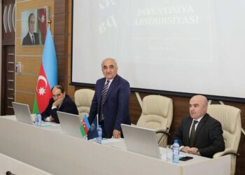 “Azərbaycan iqtisadiyyatının investisiya absorbsiyası” kitabının təqdimat mərasimi olub