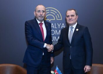 Ceyhun Bayramov İordaniyanın Baş nazirinin müavini ilə görüşüb – FOTO