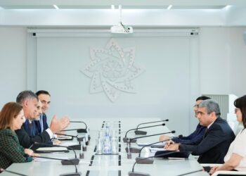 Nazirlikdə BP-nin Azərbaycan, Gürcüstan və Türkiyə üzrə regional prezidenti ilə görüş oldu