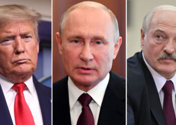 Lukaşenko Putin və Trampı imperator taxtına yüksəltdi