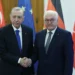 Ərdoğan ilə Ştaynmayer Yaxın Şərq və Rusiya-Ukrayna münaqişələrini müzakirə ediblər