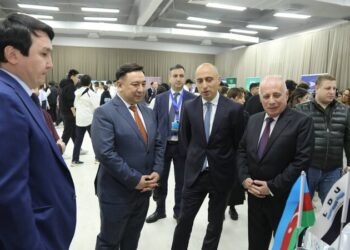 Nazir Qazaxıstanda “Study in Azerbaijan” beynəlxalq təhsil sərgisi ilə tanış olub