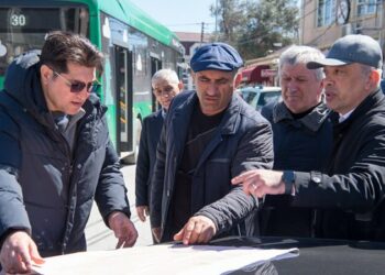 ADSEA sədri ərazidə kollektorun tikinti-bərpa işlərinin gedişatı ilə tanış oldu – FOTO/VİDEO
