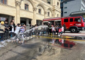 Dövlət Yanğından Mühafizə Xidməti “açıq qapı günü” tədbiri keçirib