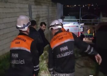 Sabunçuda yaşayış evi çöküb, xəsarət alan var – VİDEO