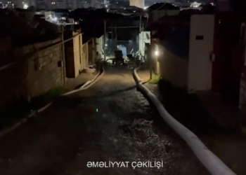 FHN intensiv yağışlarla əlaqədar yaranan fəsadların aradan qaldırılmasını davam etdir – VİDEO
