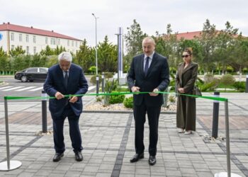Prezident Milli Aviasiya Akademiyasında Beynəlxalq Təlim Mərkəzinin açılışında iştirak edib – FOTO
