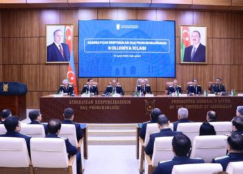 Baş Prokurorluqda geniş Kollegiya iclası keçirilib