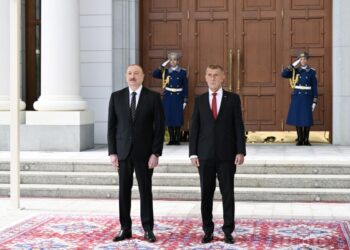 Qəbələdə Çexiyanın Baş naziri Andrey Babişin rəsmi qarşılanma mərasimi olub