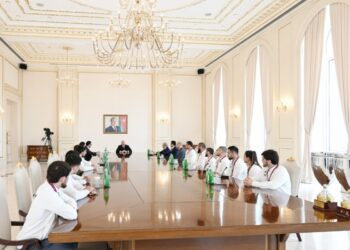 “İdmançılarımızda qələbə əzmi çox güclüdür” – Prezident