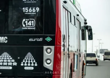 53 nömrəli şəhərdaxili marşrut üzrə bütün avtobuslar yenilənir