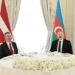 Latviya prezidentinin şərəfinə rəsmi lanç verildi